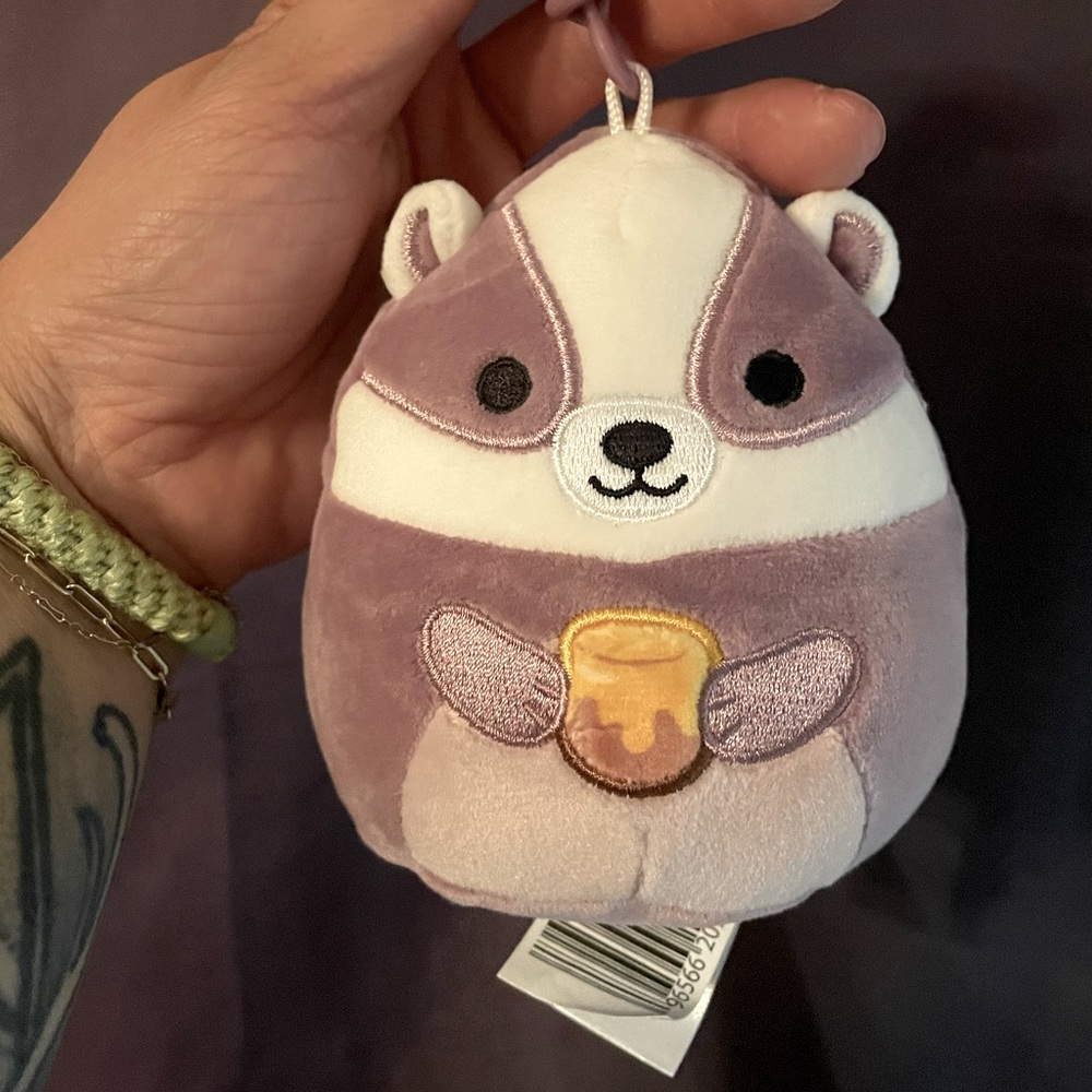 MITA the honey badger squishmallow clip